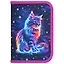 Пенал 1 отделение "Space cat" 21*14 см, полиэстер — 3106008 — 2