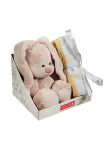 Мягкая игрушка Зайка Ми с пледиком (15 см) (SidX-129)