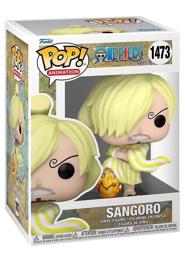 Фигурка Funko POP! Animation One Piece Sangoro in Wano Outfit (1473) (Fun72108) 3118969 — 2