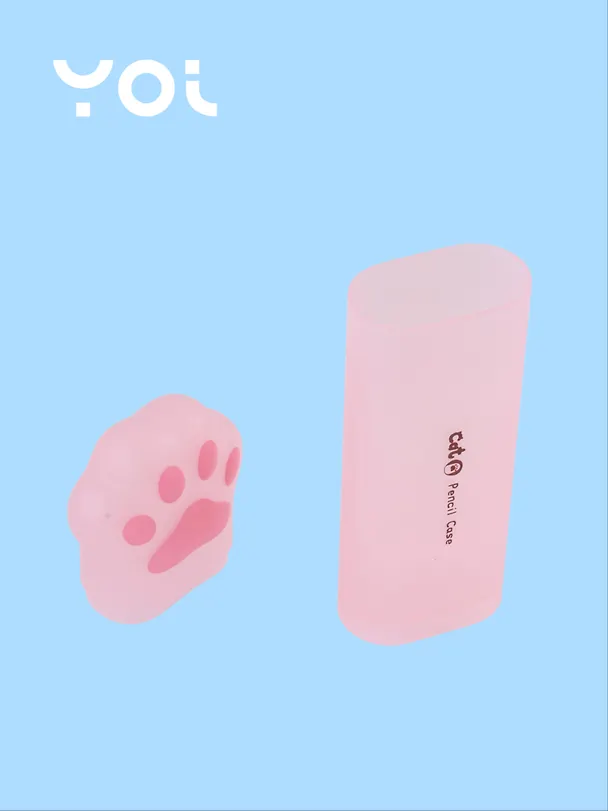 Пенал корпусный Yoi, "Лапка", в ассортименте 2960789 — 3