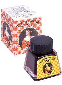 Тушь художественная Winsor&Newton, 14 мл, оранжевая