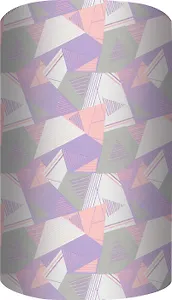 Бумага упаковочная 70*100см "Абстракция" супергладкая, инд.уп.