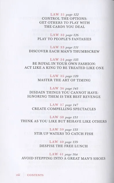 Книга The Concise 48 Laws Of Power (Robert Greene) — 5