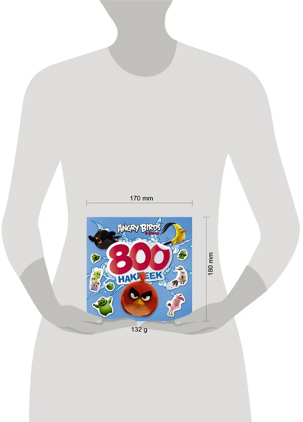 Книга Angry Birds 800 наклеек () — 3