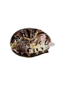 Шкатулка Кот полосатый курчавый (BP2882K1)