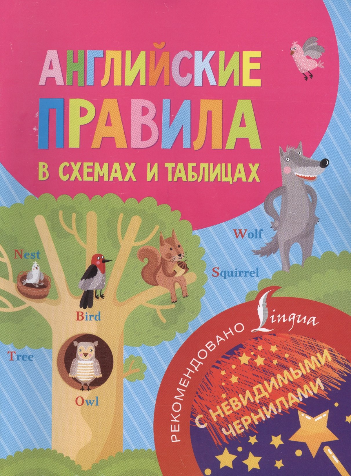 

Английские правила в схемах и таблицах. С невидимыми чернилами