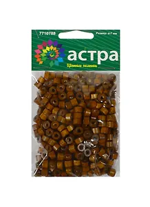Набор д/творчества Деревянные бусины WDB0098 5мм 400шт/упак цв.кофейный