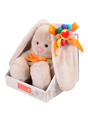Игрушка мягкая Budi Basa, Зайка Ми в  платьем с семицветиком (15 см) (SidX-372) 2834890
