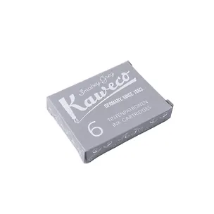 Картриджи Kaweco, серый, 6 штук 3124137