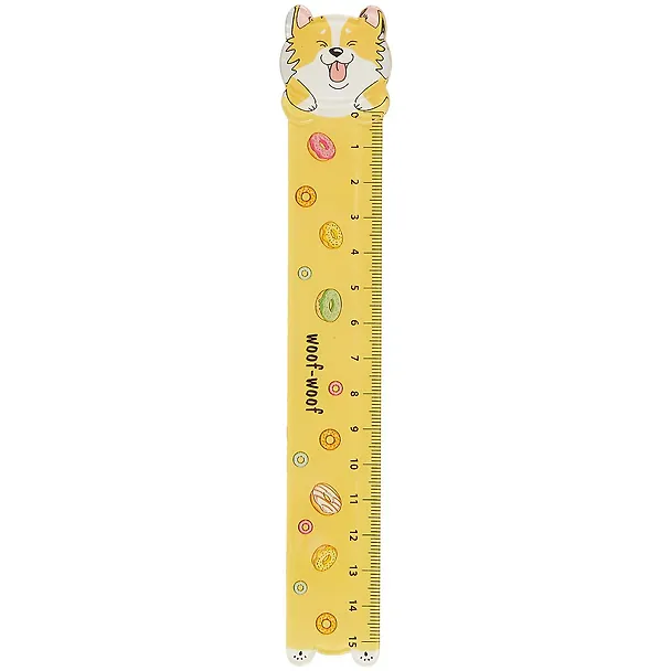 Линейка «Corgi’s life», 15 см 252255 — 2