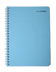 Тетрадь 80л кл. "Wind" евроспираль, пласт.обл.