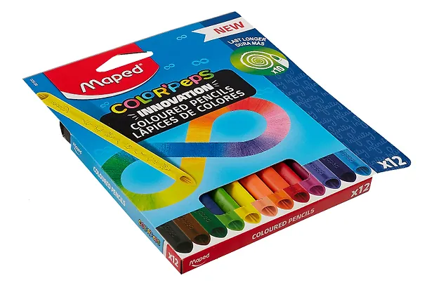 Карандаши цветные Maped, Color'Peps Infinity, 12 цветов 3036040 — 4