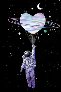 Открытка двойная Дружба-Любовь код 230