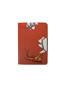 Записная книжка А6 40л кл. "Color Pets" карт.обл., мат.лам., выб.лак, блок офсет, сшивка, ассорти, MARKER ARTE