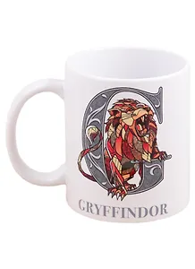 Кружка Гарри Поттер Гриффиндор буква (керамика) (300мл) (коробка) (КРС-1625)