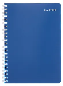 Тетрадь 80л кл. "Naval" евроспираль, пласт.обл.