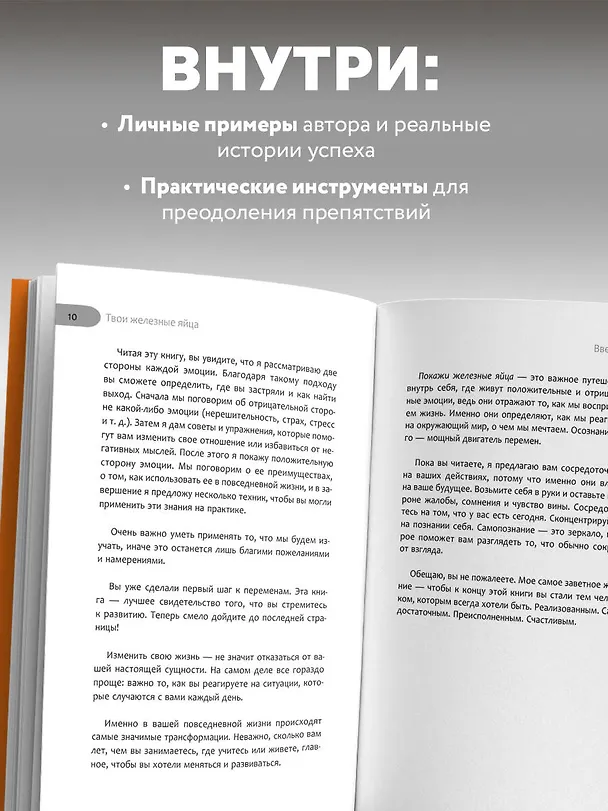 Книга Твои железные яйца. Как решительность и настойчивость помогают достичь самых амбициозных целей (Моника Бордо) — 9