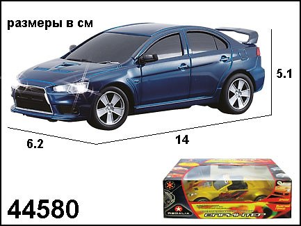 Радиоуправляемая машина машина JPN Sport car 4 (W3016A/44580) 1:32 (коробка) 2303241 — 1