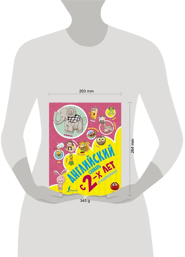 Книга Английский словарь с 2х лет в картинках (Ирина Френк) — 4