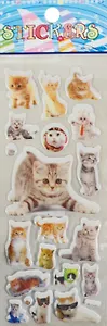 Наклейки 5 Кошки (JF-1192) (11004305) (упаковка)