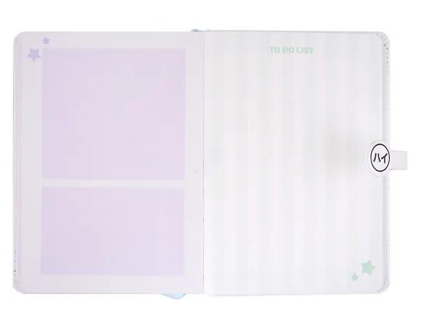 Записная книжка А6 112л лин. "Camellia blossom"  на магнитной застежке  2980683 — 2