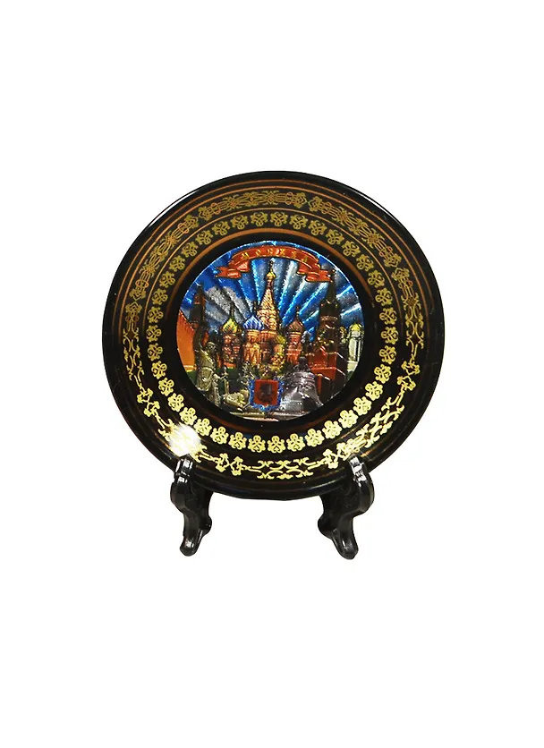 Магнит-тарелка Москва Храм Василия Блаженного (026-7BL-19K) 2464907 — 1