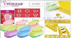 Креативный панч объемный, d=15мм, 6 фигур лезвий в ассортименте, в блистере