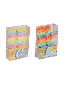 Набор Ластики пазлы Шлепанцы полосатые (ПВХ бокс) (12-21344-832)