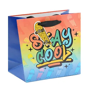 Пакет А5 20*20*10 "Stay cool" дет., бум.мат.ламинат