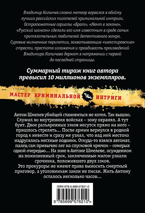 Книга Жизнь не видел, смерть познал: роман (Владимир Колычев) — 2