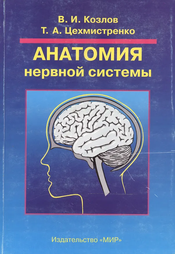 Книга Анатомия нервной системы (Валентин Козлов) — 1