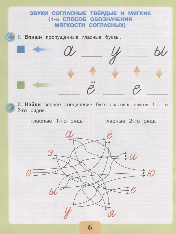 Книга Письмо. Различаю твёрдые и мягкие согласные звуки. Обозначаю мягкость согласных. 2-4 классы. Тетрадь-помощница (Ольга Ишимова) — 3