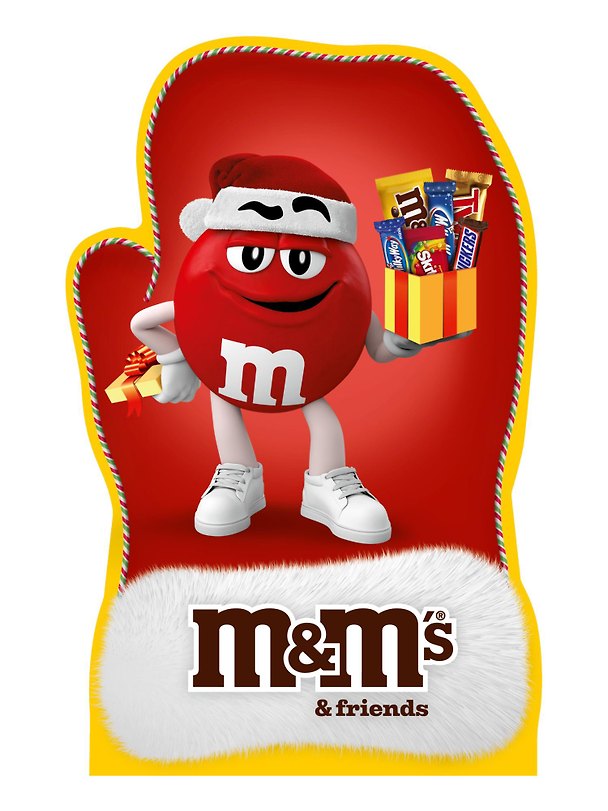 Конфеты M&Ms and Friends Варежка, 167г 3067490 — 1