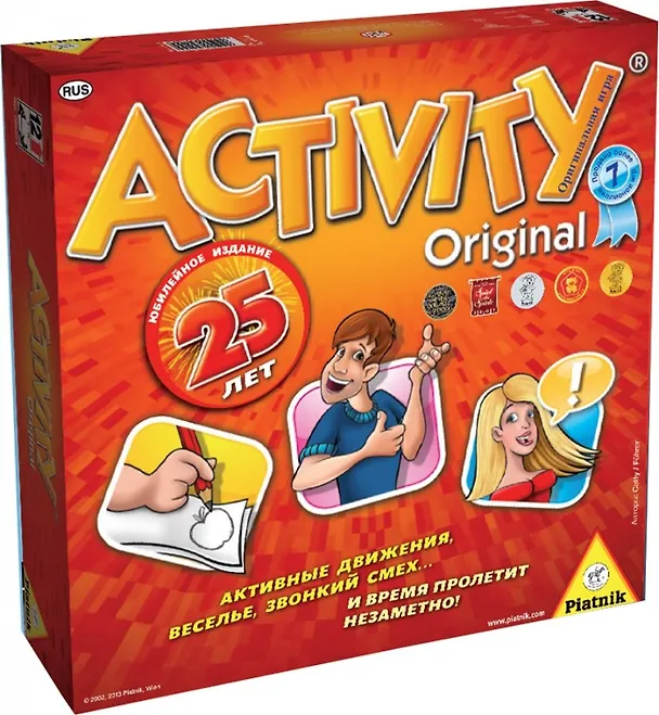 Настольная игра, PIATNIK, Activity 2 Юбилейное издание 407149 — 1