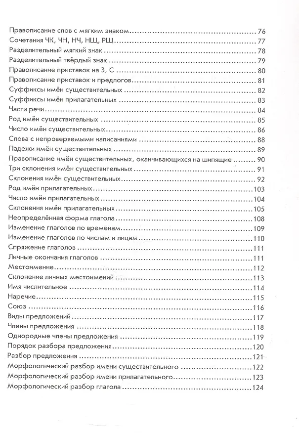 Книга Правила по русскому языку и математике для начальных классов (Ирина Бахметьева) — 4