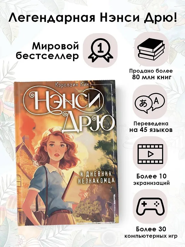 Книга Нэнси Дрю и дневник незнакомца (Кэролайн Кин) — 5