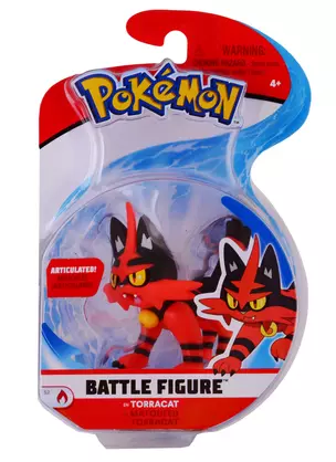 Фигурка TM Pokemon/Покемон Торракэт 8см 36700 — 2726963 — 1