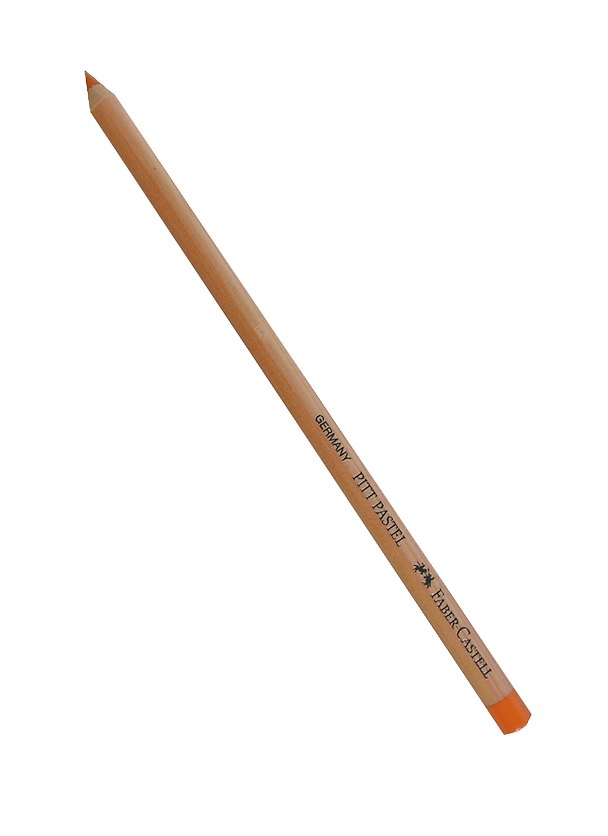 Карандаш пастельный "Pitt" 113 глазурь оранжевая, Faber-Castell 220208 — 1