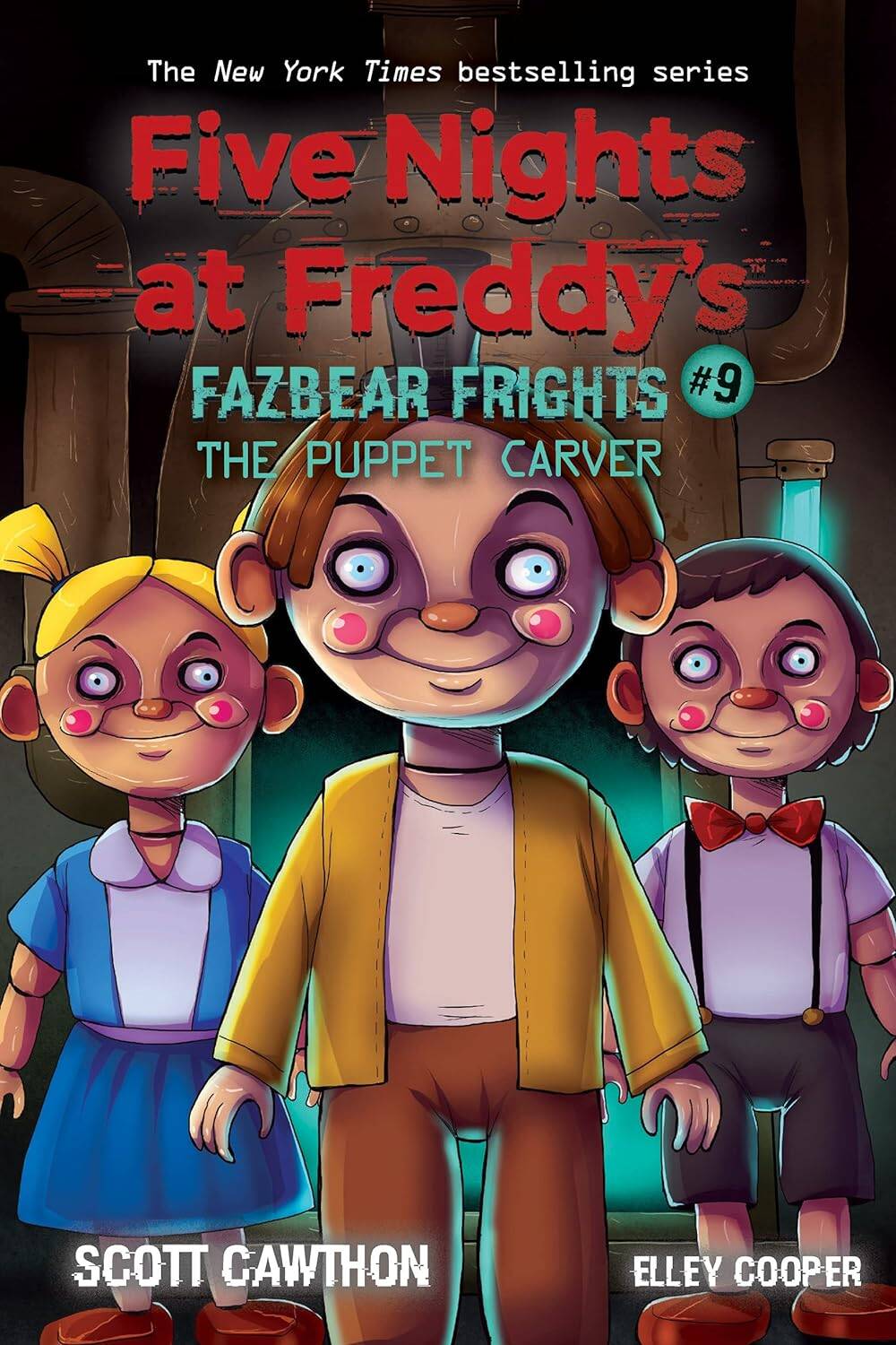Скотт Коутон Five Nights at Freddy's Fazbear Frights 9 The Puppet Carver Пять ночей у Фредди Ужасы Фазбера 9 Кукольник / Книги на английском языке