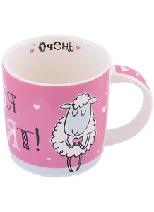 Сувенир, Арт-дизайн, Кружка "Юмор", h=9, d=9 см, керамика, в ассортименте