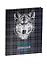 Дневник для ср. и ст.кл. "ВОЛК" 7БЦ, тиснение цв.фольгой, Феникс — 240074 — 2