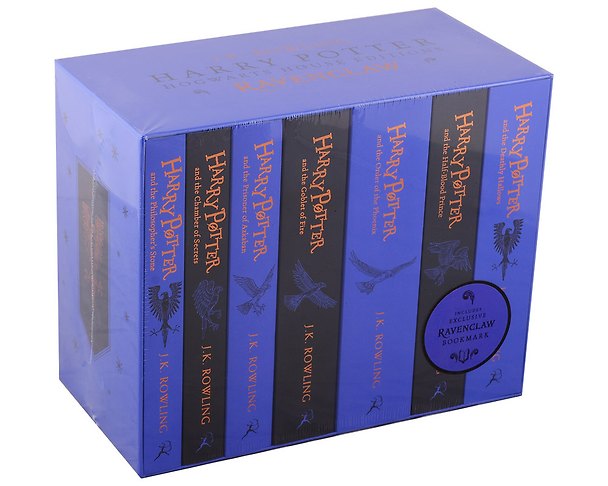 Книга Harry Potter Ravenclaw House Editions Paperback Box Set (комплект из 7 книг) (Джоан Кэтлин Роулинг) — 1