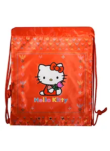 Мешок для сменной обуви "Hello Kitty" 46*37*10см с карманом, Премьера
