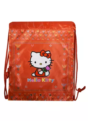 Мешок для сменной обуви "Hello Kitty" 46*37*10см с карманом, Премьера — 231968 — 1