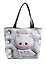 Сумка-шоппер 3D принт Котик Kawaii (41х31х8) (текстиль) (12-21253-SH18) — 3021261 — 1