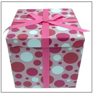 Музыкальная упаковка (розовая) (31666)