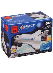 Констуктор Мини шатл (30 дет.) (собран) (502) (6+) (коробка) (Brick)