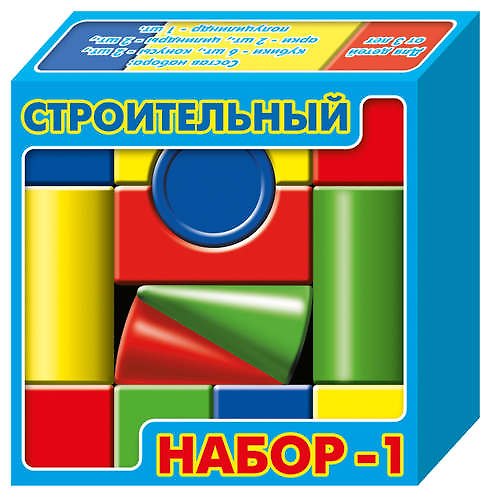 Конструктор «Строительный набор №1 Выдувка» 13 деталей, Десятое королевство 335956 — 1