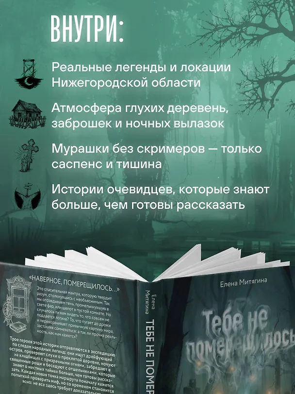 Книга Тебе не померещилось. Мистические истории из самых загадочных мест Нижегородской области (Елена Митягина) — 7