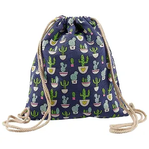 Мешок для сменной обуви «Кактусы»